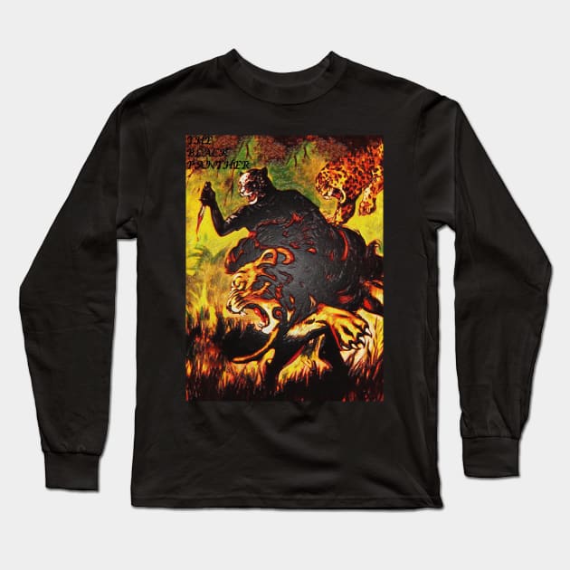 The Black Panther - The Man-eaters of Tswao (Unique Art) Long Sleeve T-Shirt by The Black Panther